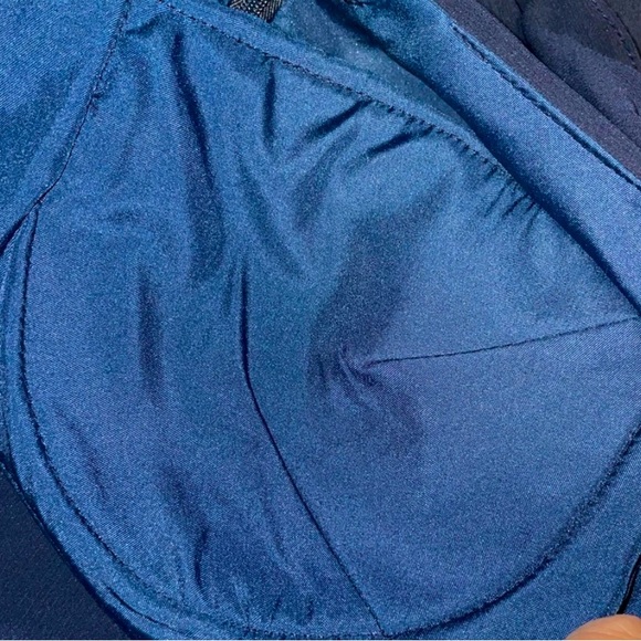 🆕🏷️NWT💙Gorgeous Indigo color Chiffon Gown. MSRP $290 - Picture 8 of 8